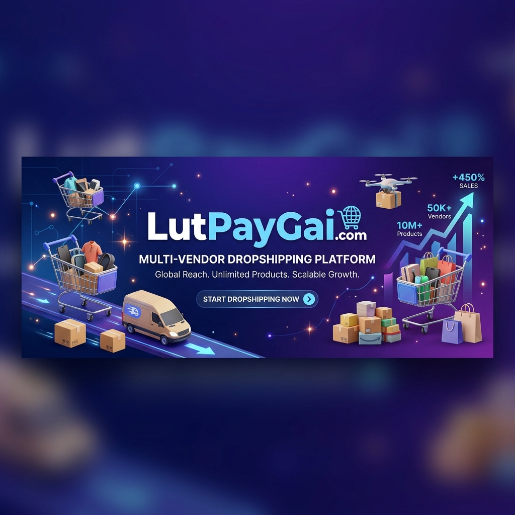 LutPayGai.com Multi Vendor and Dropshipping Platform