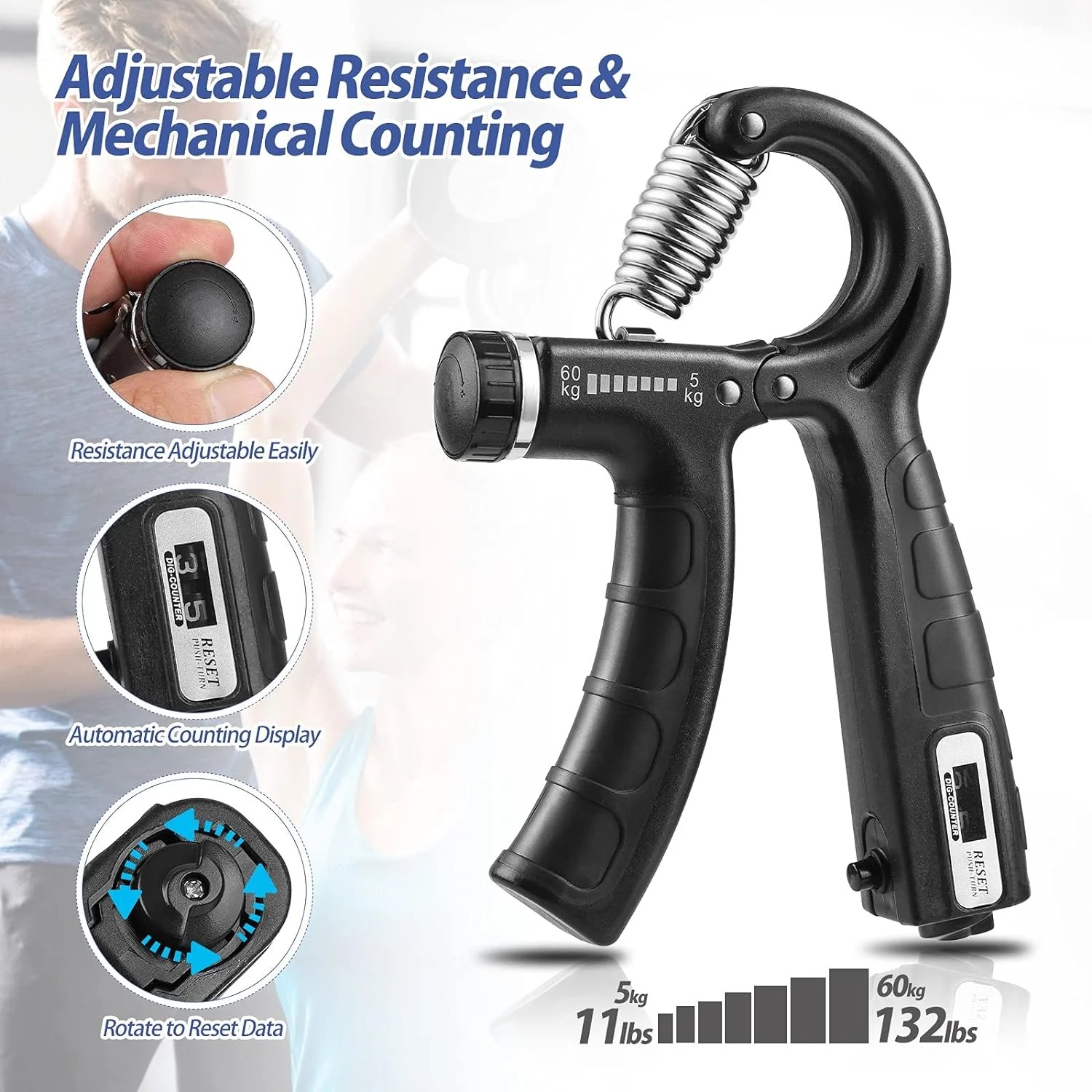 Automatic Counter Hand Gripper*