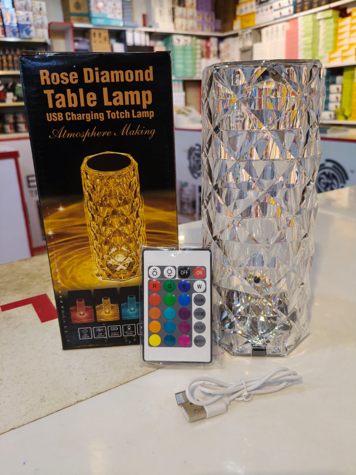 Diamond Table Lamp