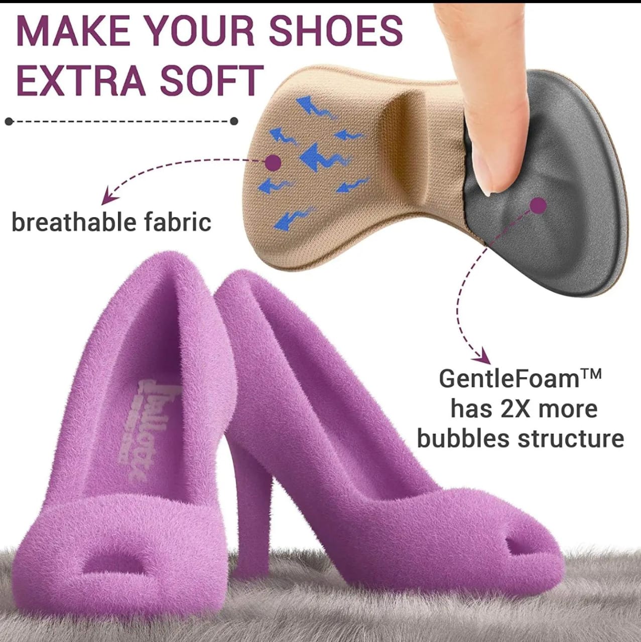 Feet Care Heel Protector Adhesive Back 