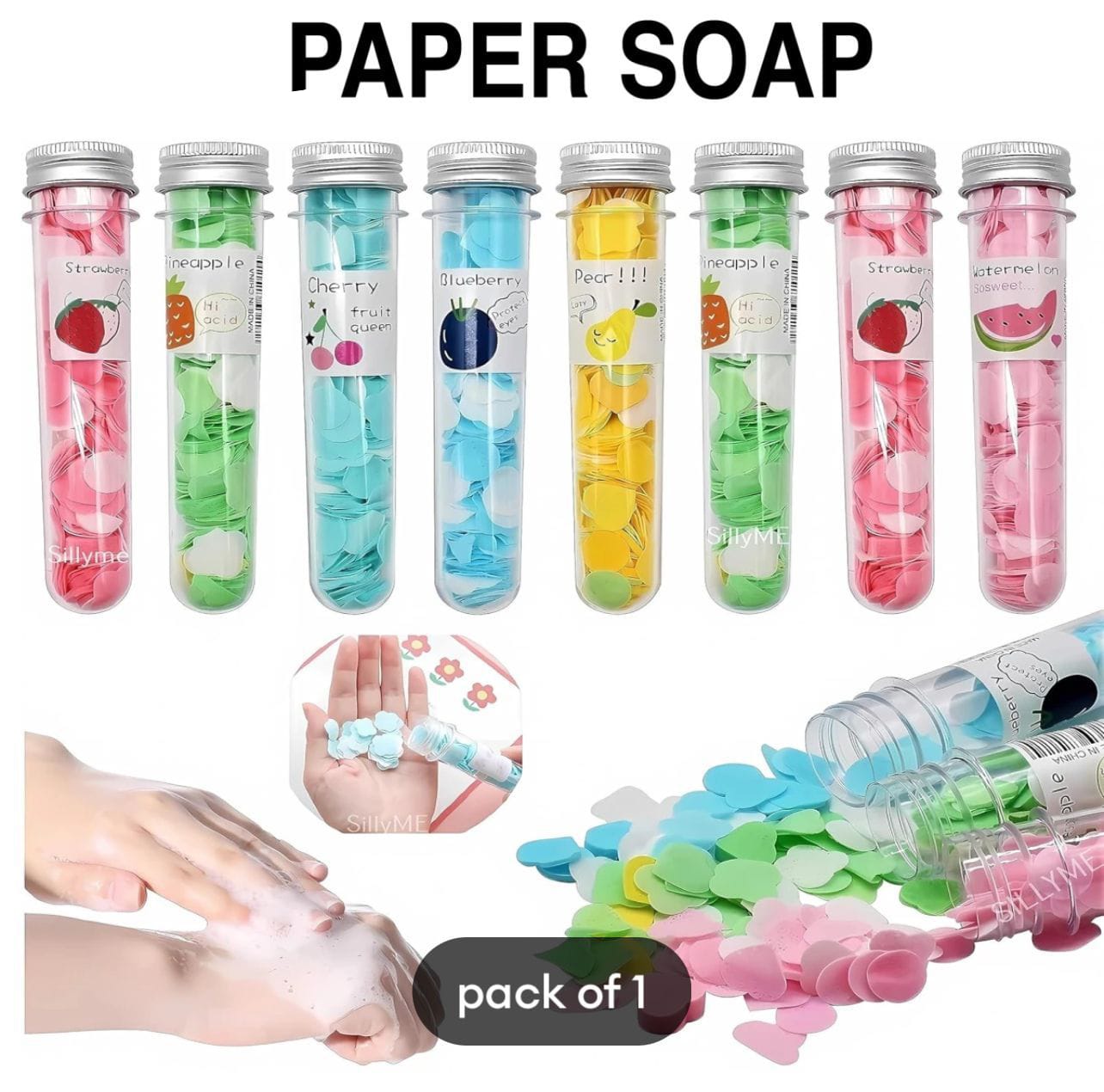 Flower Paper Soap 